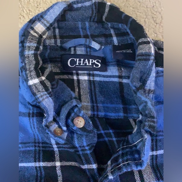 Blue Plaid Button Up - Picture 5 of 5